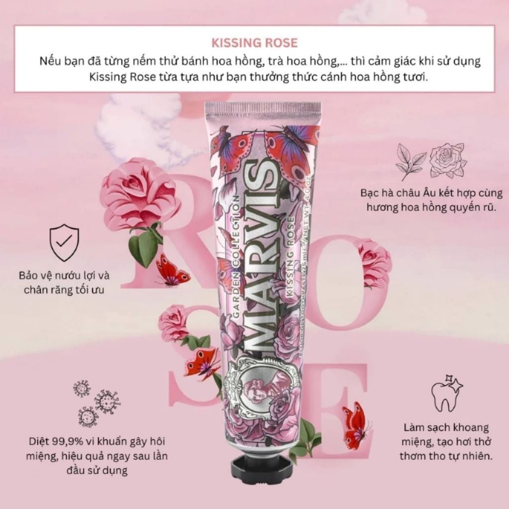 Kem Đánh Răng Marvis Garden Collection Toothpaste 75ml