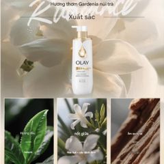 Sữa Tắm Dưỡng Trắng Olay NĐT Vitamin C + B3 500g (Hương Hoa Trà)