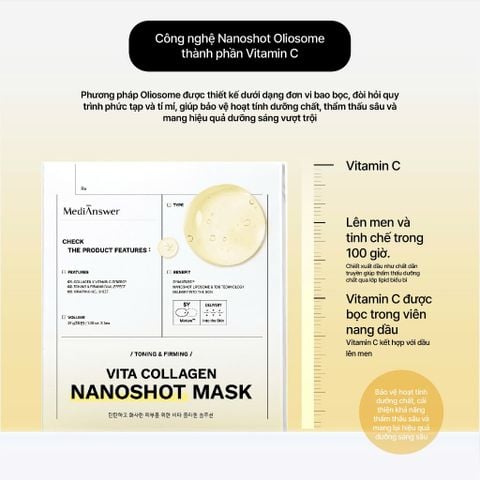 Mặt Nạ Thạch Medianswer Collagen NanoShot Mask