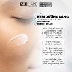 Kem Dưỡng MDCARE Dưỡng Sáng Chuyên Biệt Brightening Blemish 50ml