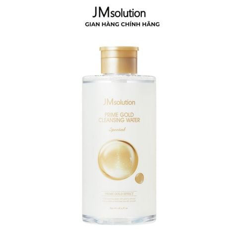Nước tẩy trang dưỡng ẩm sâu JM Solution Prime Gold Cleansing Water 500ml