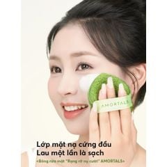 Set 3 Bông Mút Rửa Mặt Bọt Biển Amortal