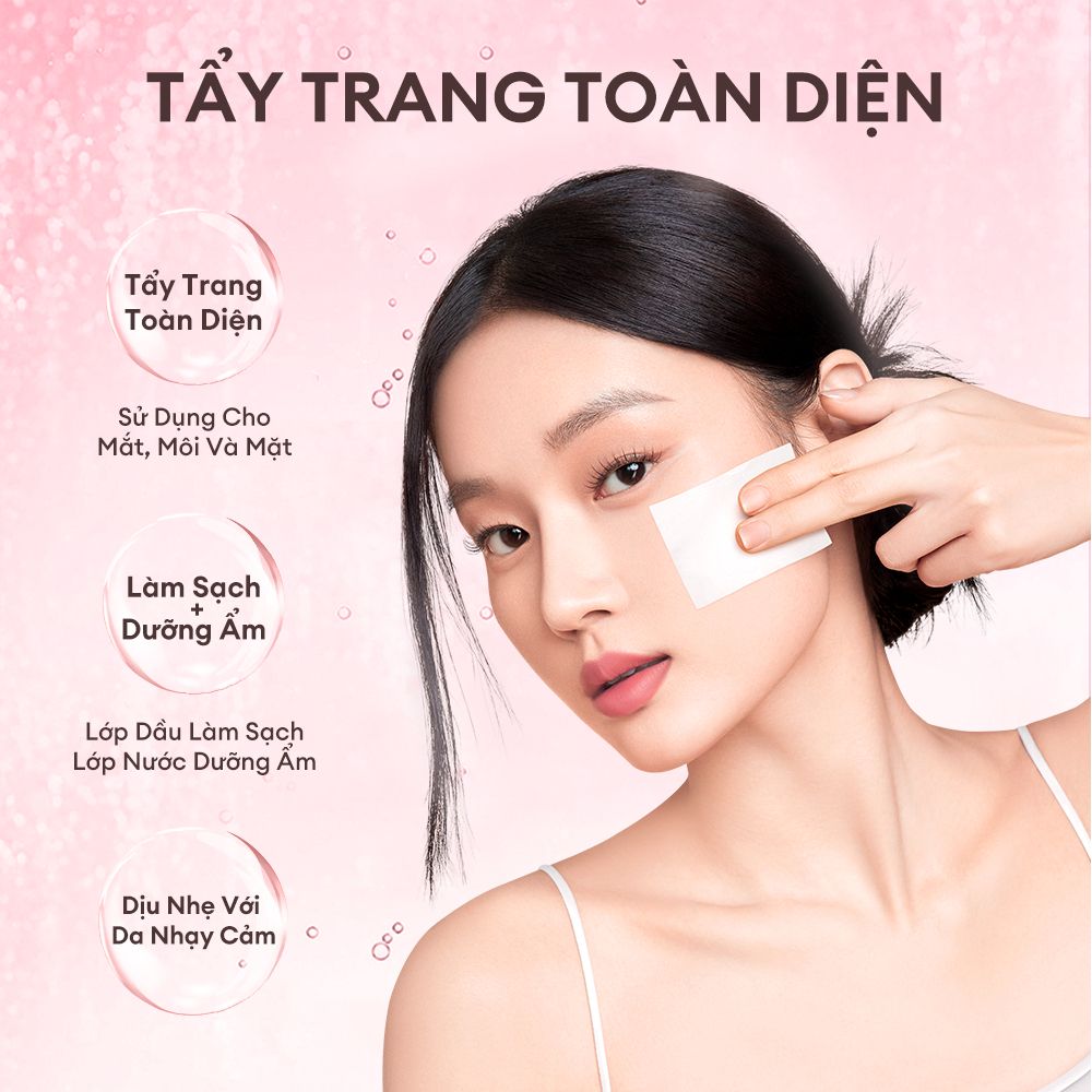 Nước Tẩy Trang Có Dầu COLORKEY Dễ Dàng Tẩy Trang Mọi Lớp Makeup, Không Gây Cay Mắt
