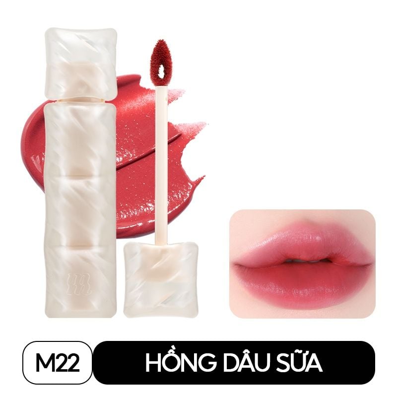 Son Phao Kem Lì Mềm Mịn Như Bơ, Lâu Trôi Merzy Puffer Mellow Tint 3.7g