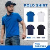  Áo Polo Nam P401  P402  P403 – Vải Cá Mập Cao Cấp, Form Regular Đẹp 