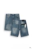  Quần Short Jeans Nam S134–S135-S136 – 100% Cotton Denim-Form Regular 