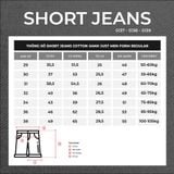  Quần Short Denim Nam S137–S138-S139 – Cotton Trơn  Phong Cách Và Thoáng Mát 