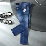 Quần Jeans Nam D80–D81-D82-D83 – Form Regular, Ống Đứng, Wash Màu 
