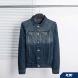  Áo Khoác Jean Nam Bụi Bặm K29–K30-K31  Cá Tính Phong Cách Streetwear 