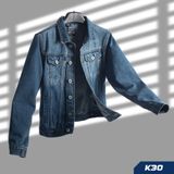  Áo Khoác Jean Nam Bụi Bặm K29–K30-K31  Cá Tính Phong Cách Streetwear 
