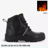  Giày Bảo Hộ Cao Cổ Jogger Hekla S3 Mid Chịu Nhiệt 300°C 