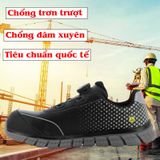  Giày bảo hộ Safety Jogger Pacco S2SP cổ thấp có khóa vặn chống trơn trượt 