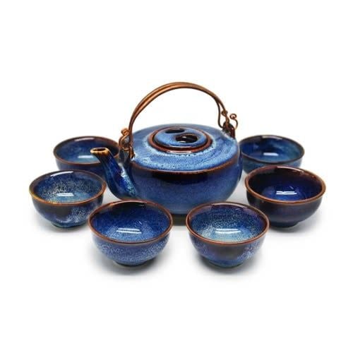 ĐG Bộ ấm bán nguyệt (1 ấm + 6 chén)