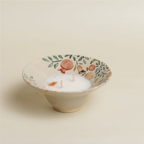 Nến thơm gia vị bát chiết yêu nung củi - Lái Thiêu - Quế và Vani (70ml)