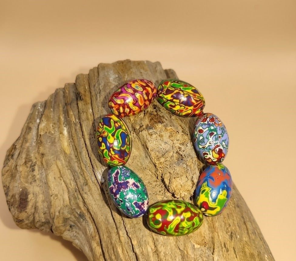 Vòng tay sơn mài, Hạ Thái/ Ha Thai  Lacquered Bracelet