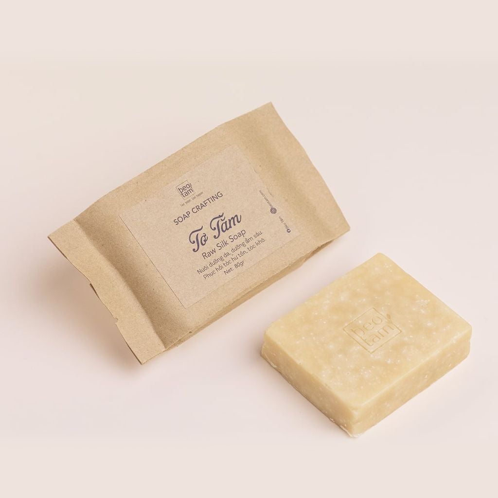 Xà Phòng Tơ Tằm/ Silk Soap