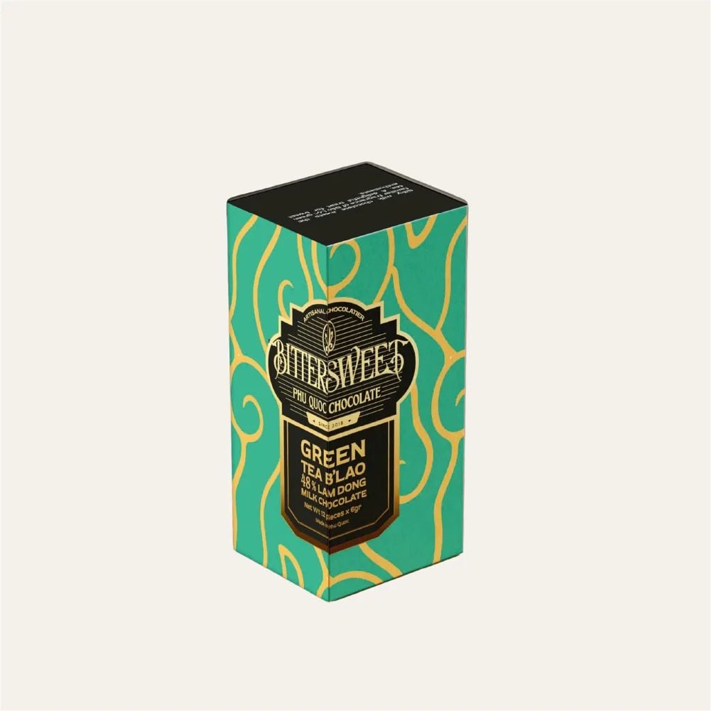 Hộp choco 12 - Trà Xanh Bảo Lộc