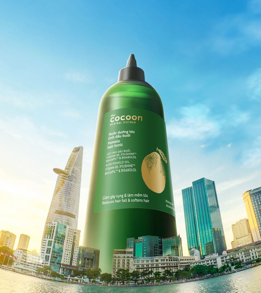 Nước dưỡng tóc tinh dầu bưởi Cocoon
