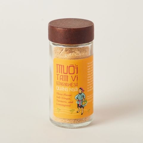 Muối tam vị, Quảng Ngãi (Gừng, Nghệ, Sả) 100gr