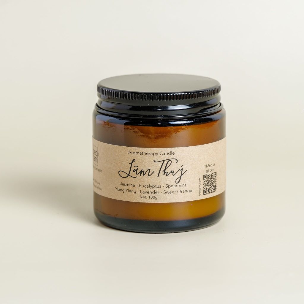 Nến thơm Lãm Thúy/ Lãm Thuý Aromatherapy Candle (100gr/ hộp)