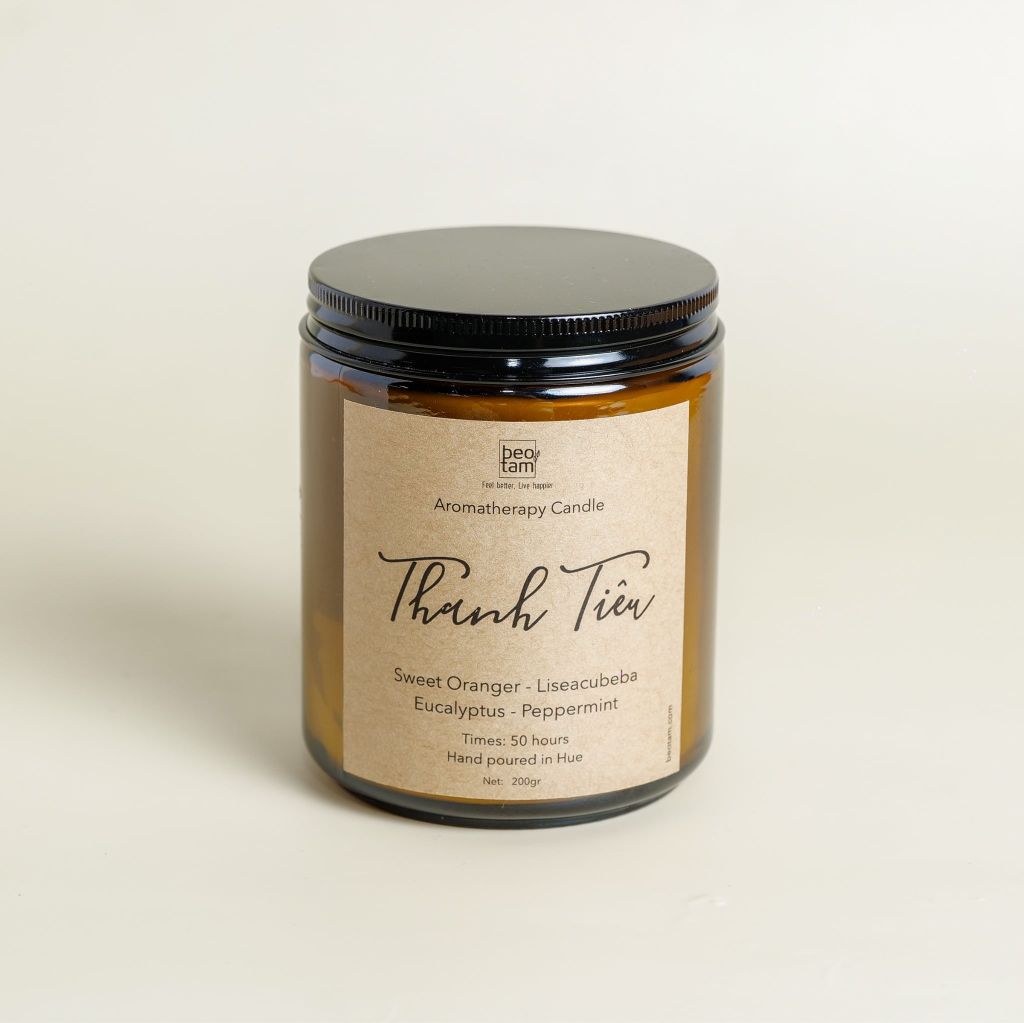 Nến thơm Thanh Tiêu/ Thanh Tiêu Aromatherapy Candle (200gr/ hộp)