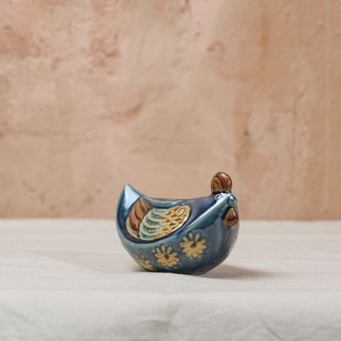 Gà miếng cau Lục/lam(12x8x6cm)