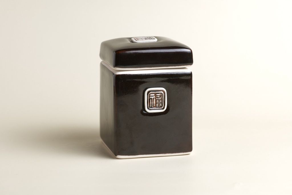 ĐG Hộp Trà Vuông S2 - Men 47 - 6.2x6.2H9