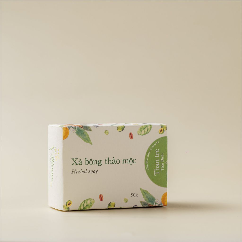 Xà bông Than Tre & Bạc Hà - Bamboo Charcoal & Mint