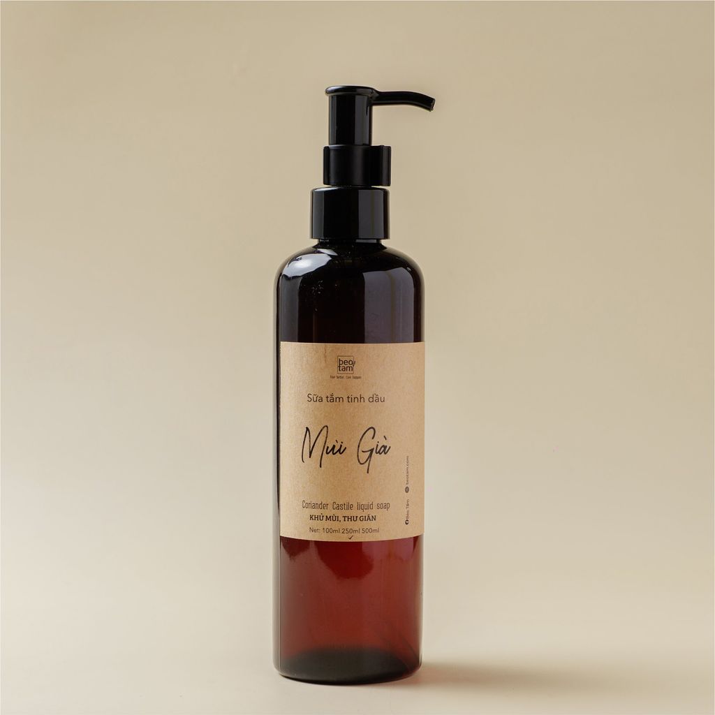 Sữa Tắm Mùi Già/  Coriander Castile Liquid Soap (250ml/chai)