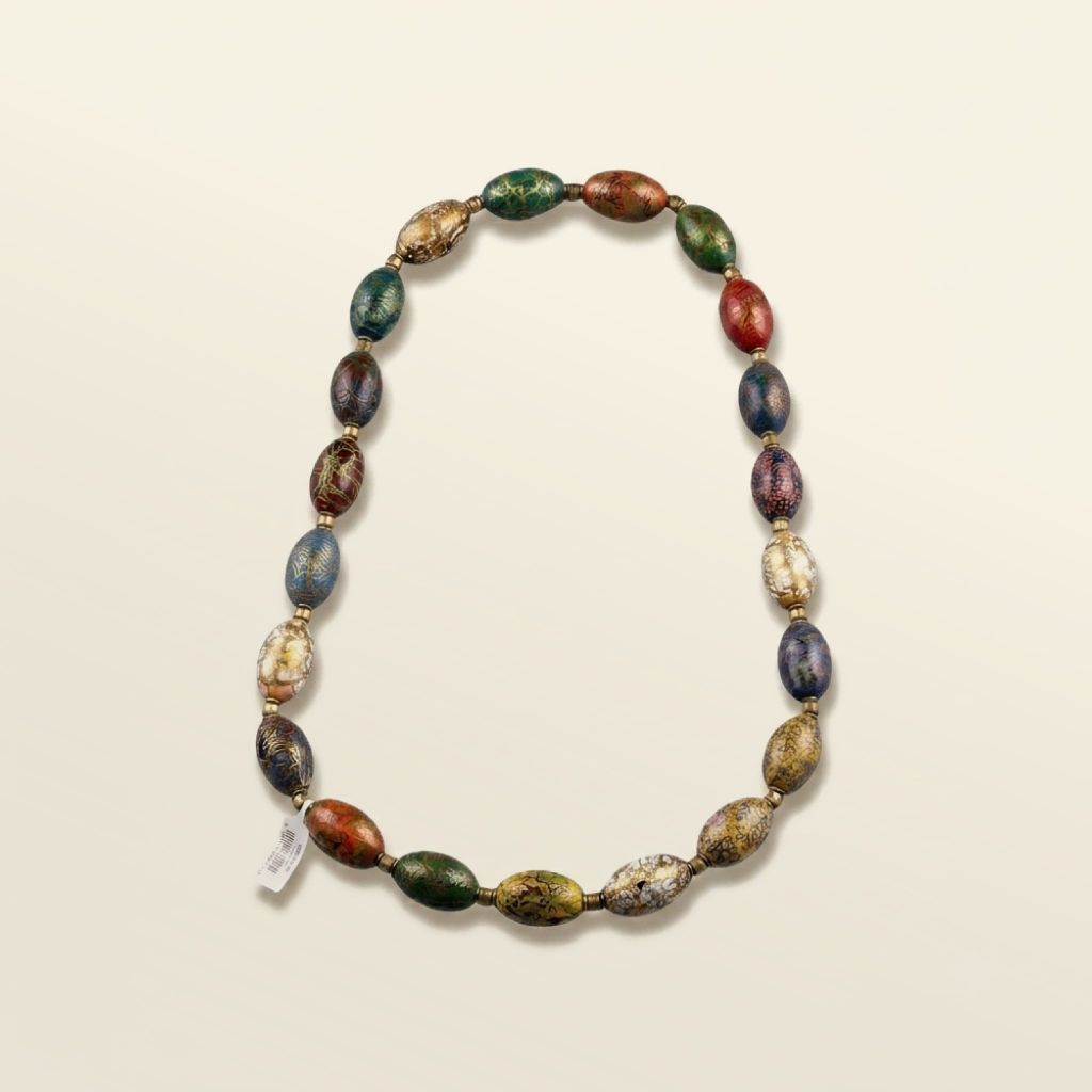 Dây chuyền sơn mài, Hạ Thái/ Ha Thai Elegant Lacquered Necklace