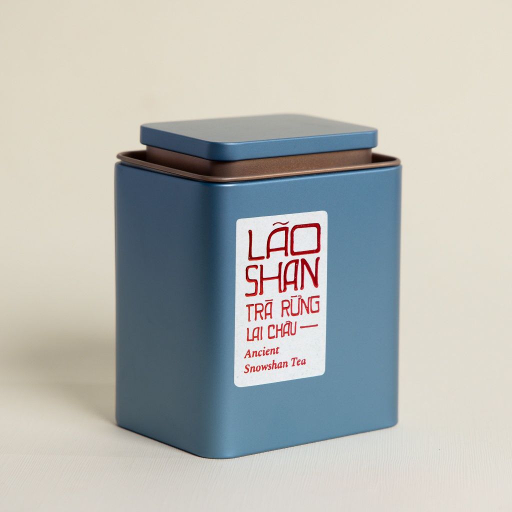 Lão Shan trà rừng, Lai Châu (Hộp thiếc)