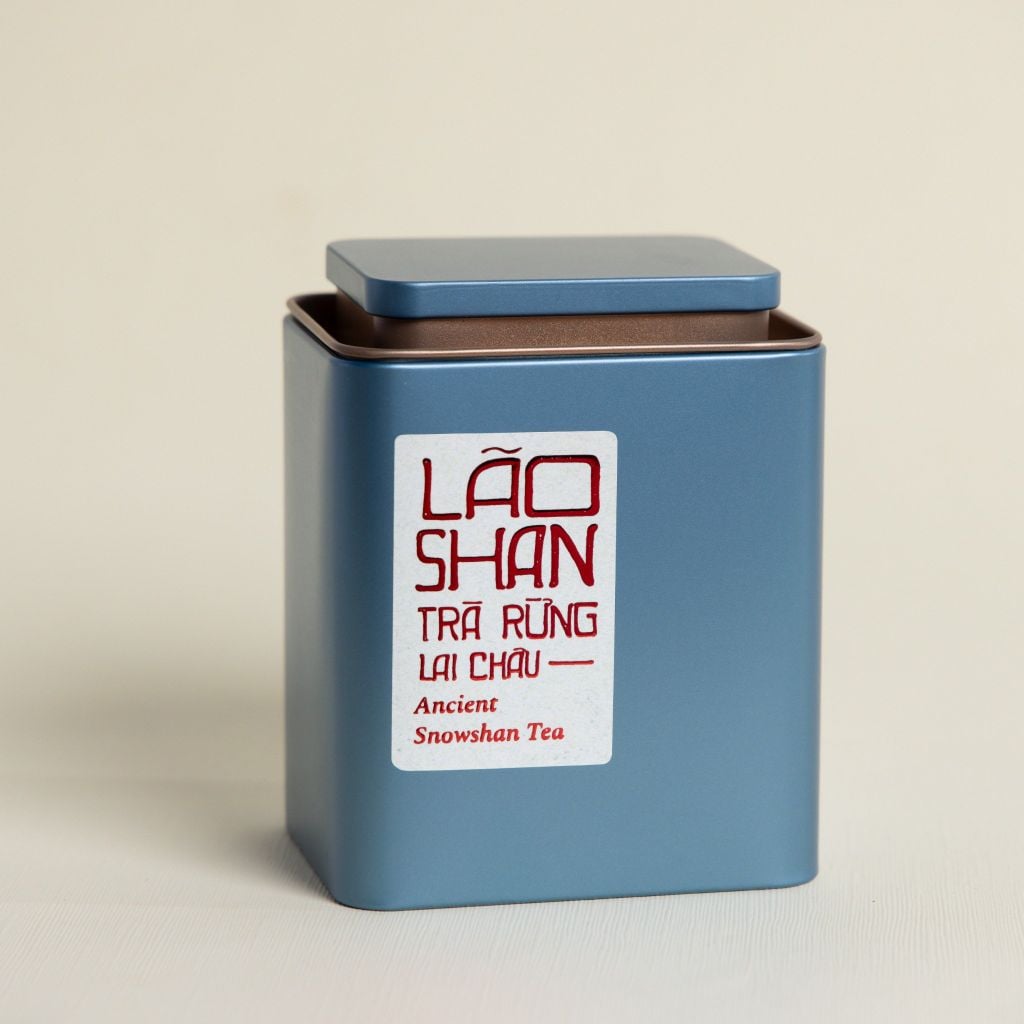 Lão Shan trà rừng, Lai Châu (Hộp thiếc)