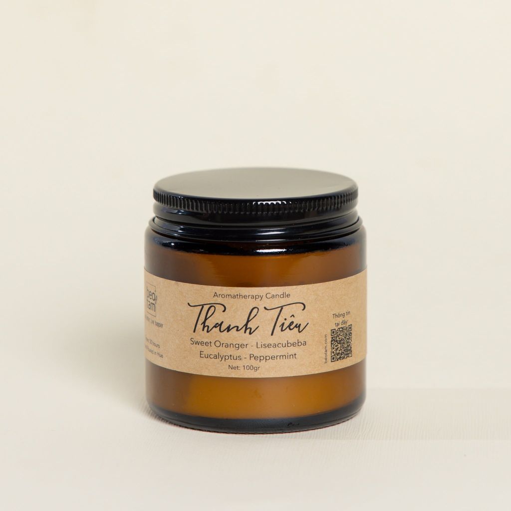 Nến thơm Thanh Tiêu/ Thanh Tiêu Aromatherapy Candle (100gr/ hộp)