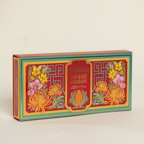 Hộp Sô cô la THIỀU HOA 06gr - 10 viên