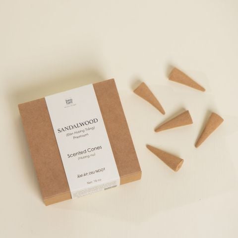Hương Nụ Đàn Hương/ Sandalwood Incense Cones (16 nụ/ hộp)