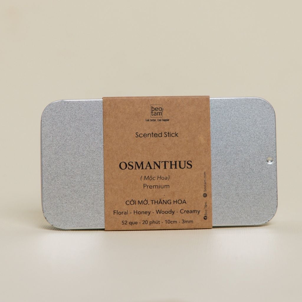 Hương Thanh Mộc Hoa/ Osmanthus Handcraft Incense Sticks (20gr/ hộp)