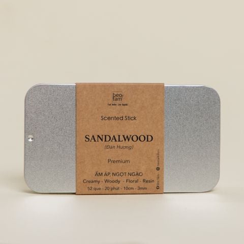Hương Thanh Đàn hương/ Sandalwood Handcraft Incense Sticks (20gr/ hộp)