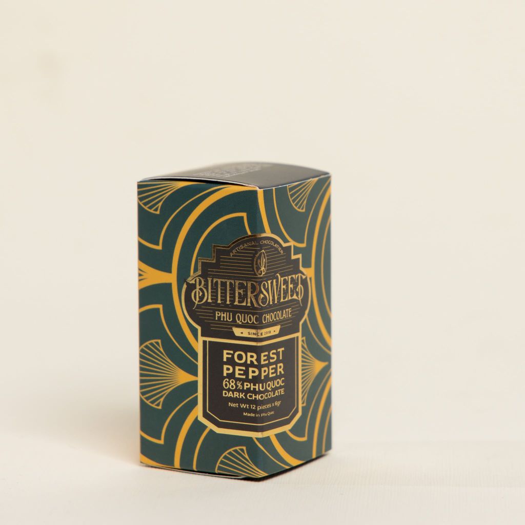 Hộp choco 12-  Vị tiêu Phú Quốc  6gr x 12