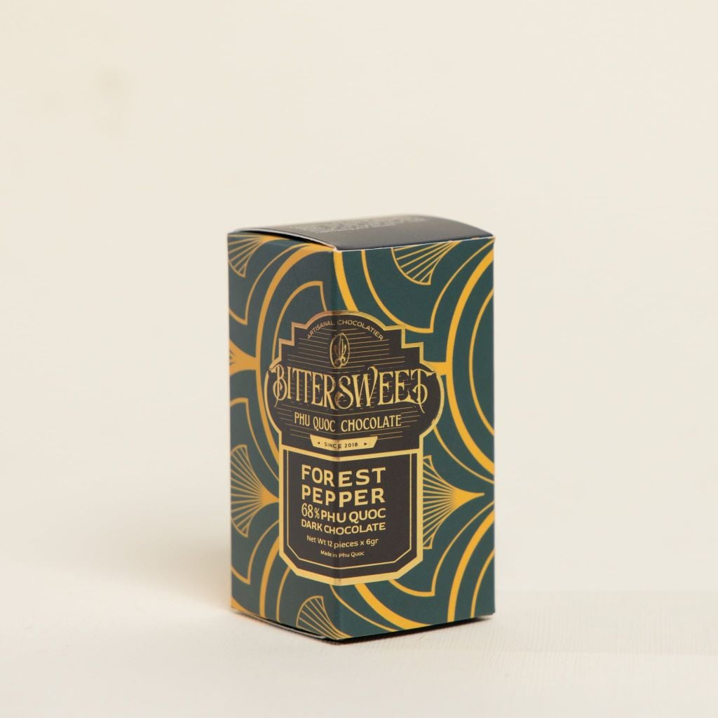 Hộp choco 12-  Vị tiêu Phú Quốc  6gr x 12