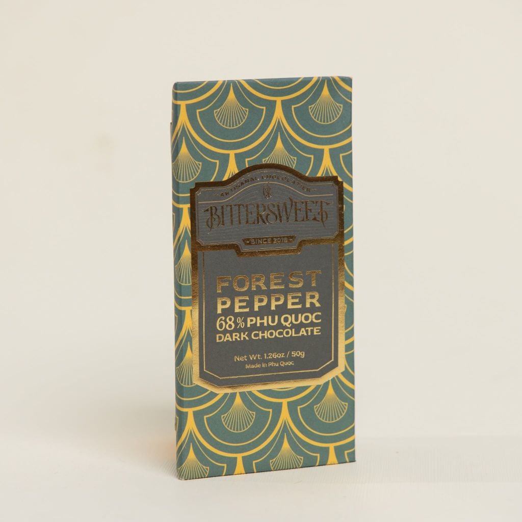 Sô cô la đen vị tiêu Phú Quốc 68% 50gr