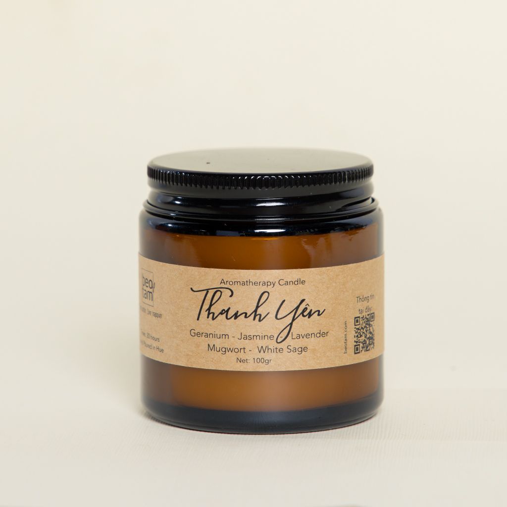 Nến thơm Thanh Yên/  Thanh Yên Aromatherapy Candle (100gr/ hộp)