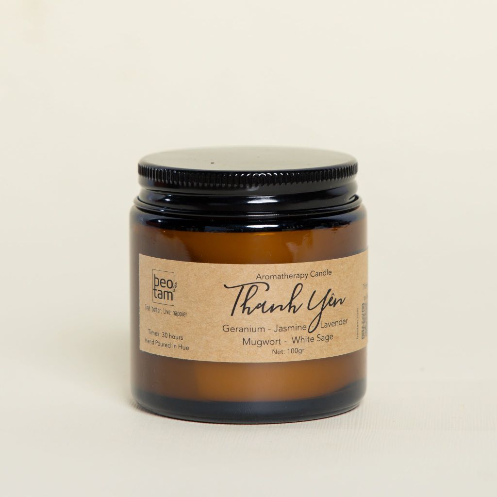 Nến thơm Thanh Yên/  Thanh Yên Aromatherapy Candle (100gr/ hộp)