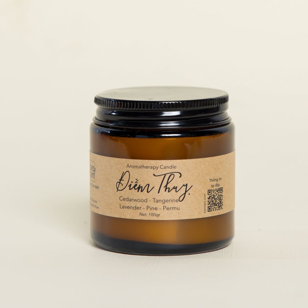 Nến thơm Điềm Thụy/ Điềm Thuỵ Aromatherapy Candle (100gr/ hộp)