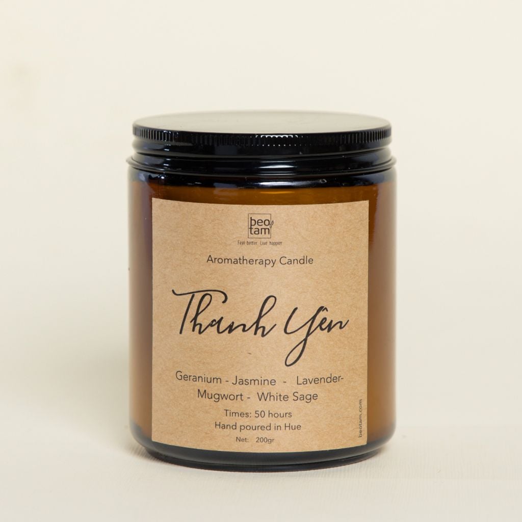 Nến thơm Thanh Yên/  Thanh Yên Aromatherapy Candle (200gr/ hộp)