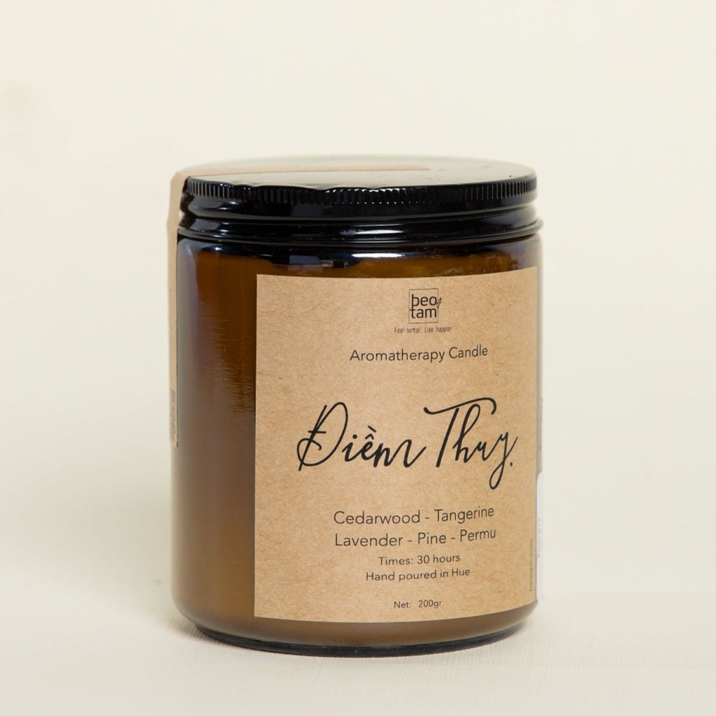 Nến thơm Điềm Thụy/ Điềm Thuỵ Aromatherapy Candle (200gr/ hộp)