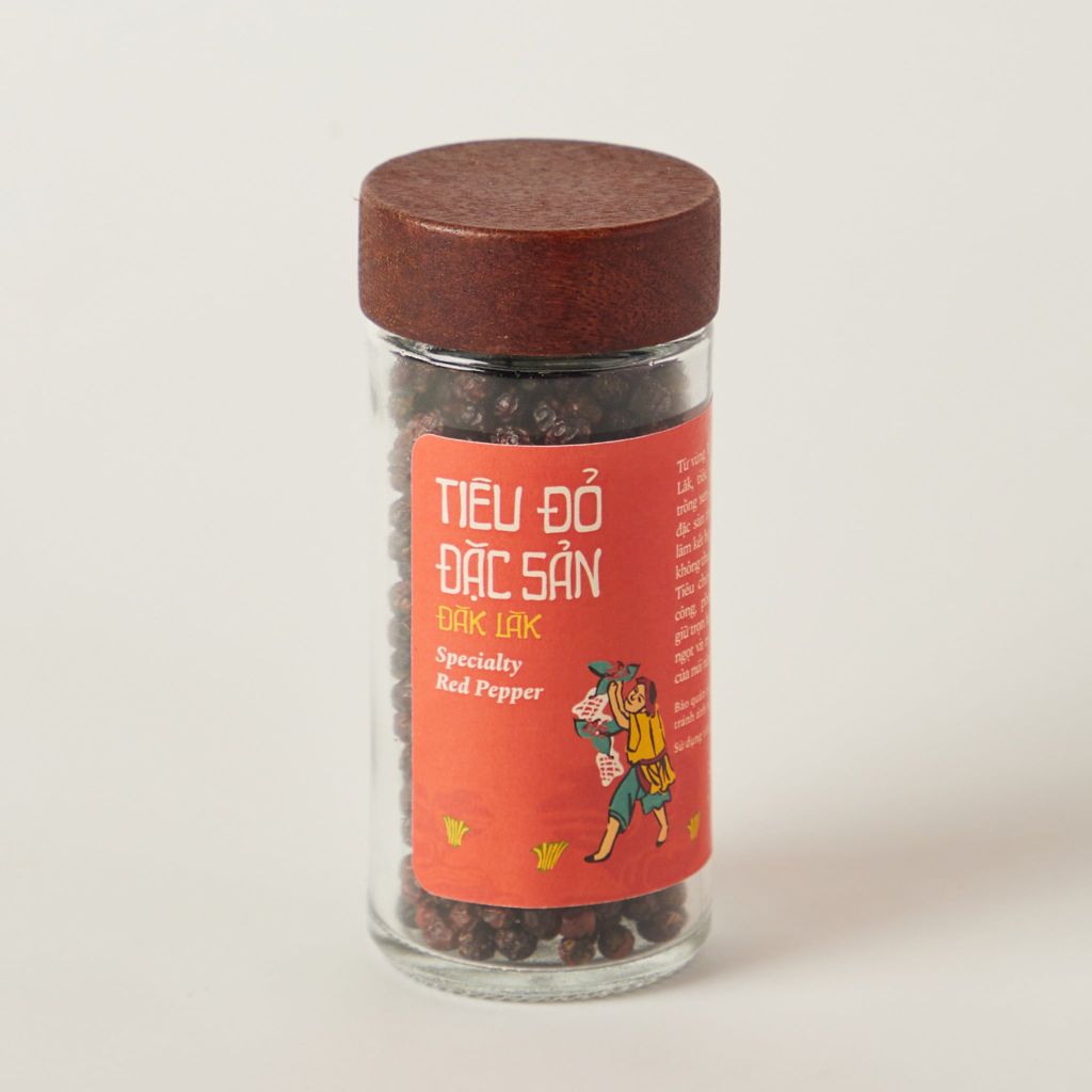 Tiêu đỏ đặc sản, Đăk Lăk 65gr