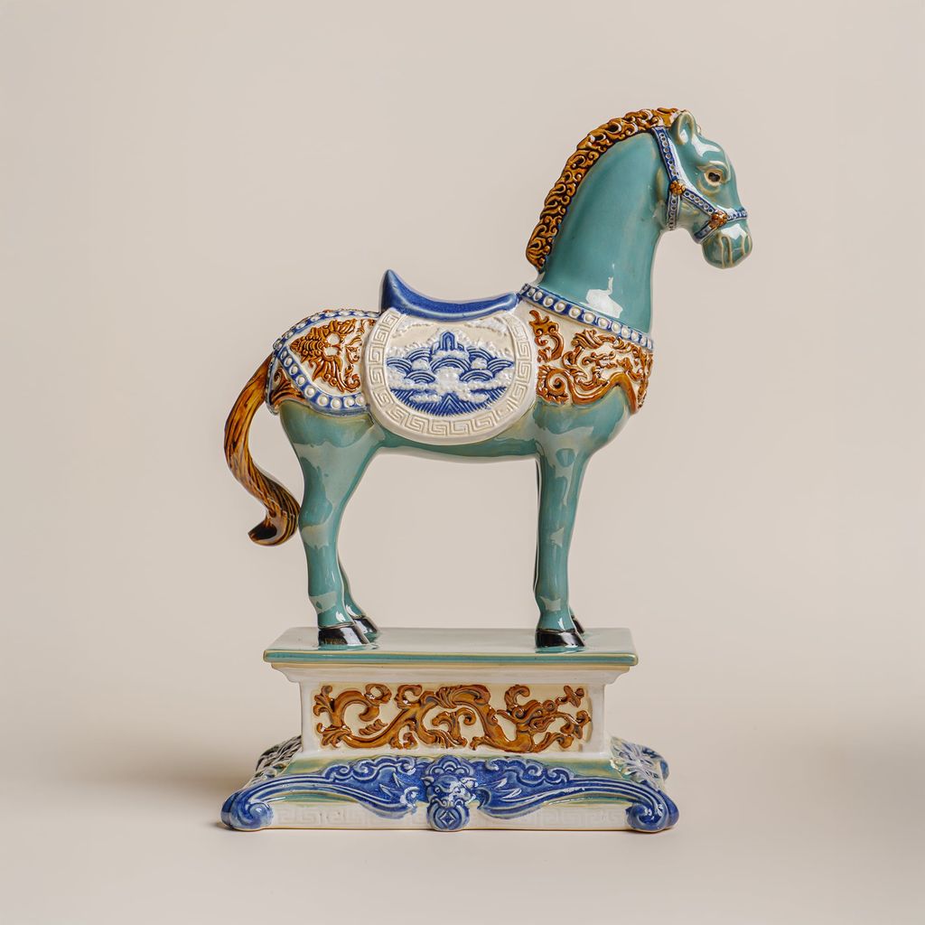 Ngựa gốm Thủ Biên (Tượng gốm TB1-XL)