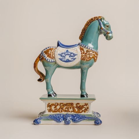 Ngựa gốm Thủ Biên (Tượng gốm TB1-XL)