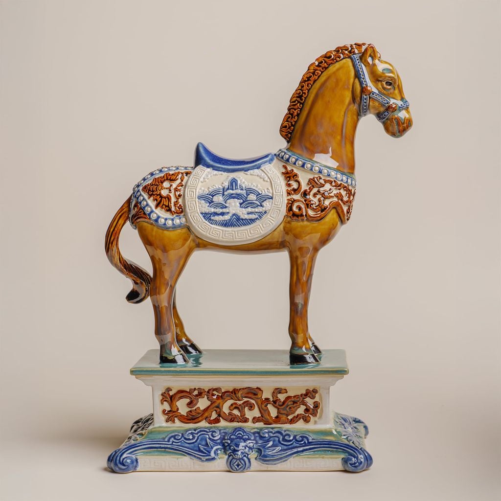 Ngựa gốm Thủ Biên (Tượng gốm TB1-XL)