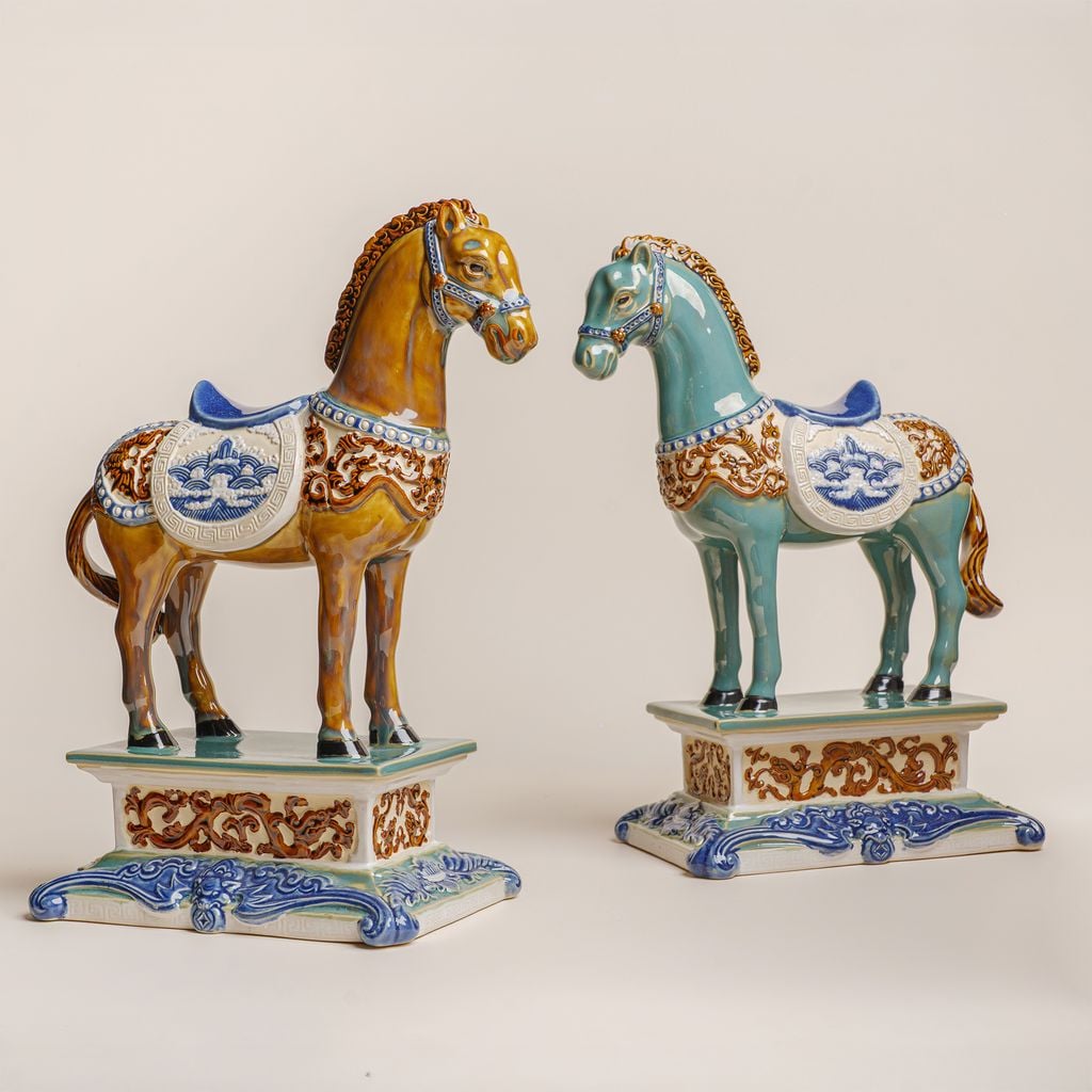 Ngựa gốm Thủ Biên (Tượng gốm TB1-XL)